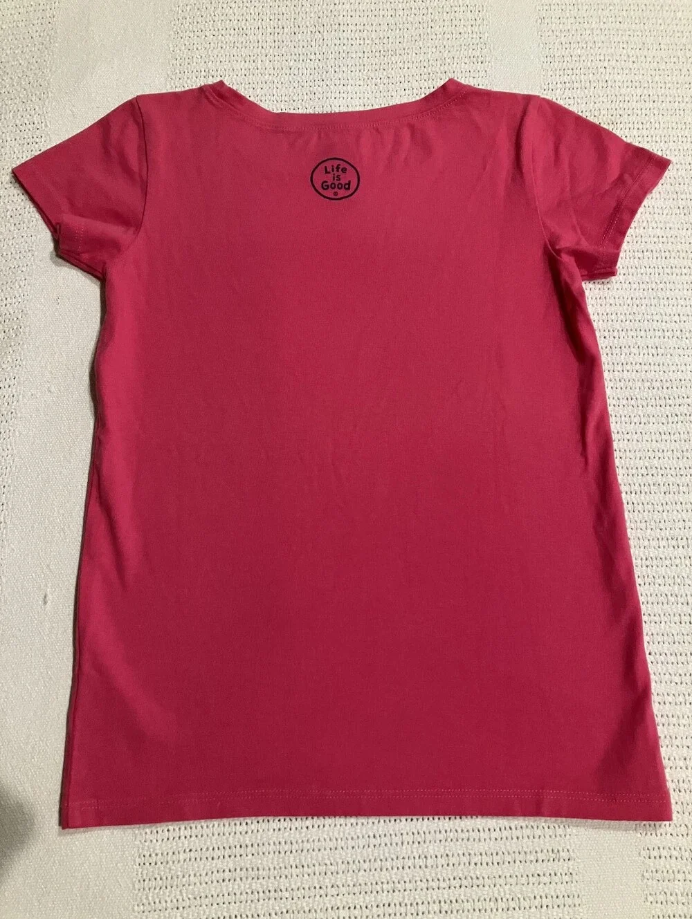 $3 If Bundled. Life Is Good Pink Philmont Scout Ranch Short Sleeve Tee